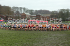 Senior boys 2019 New Balance English Schools Cross Country Champs, Temple Newsam, Leeds. Photo:  David T. Hewitson/Sports for All Pics